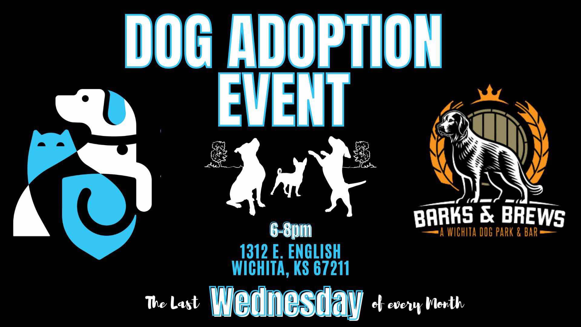 Dog Adoption Event virtual flyer