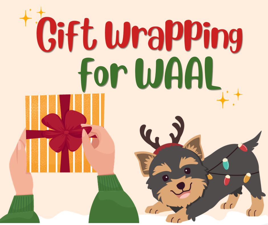Gift Wrapping for WAAL flyer